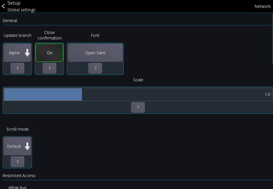 Settings-Manager