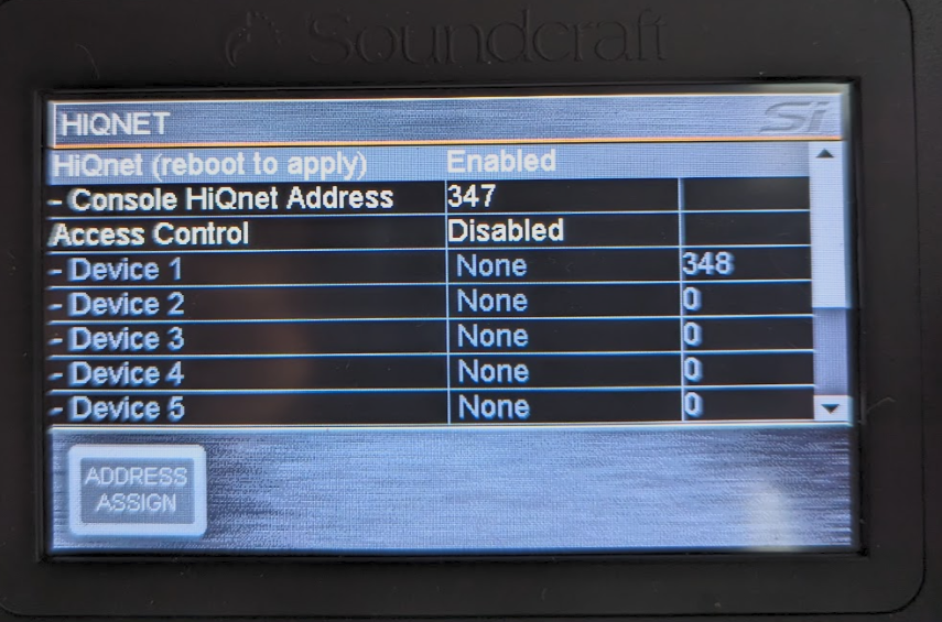 No access control