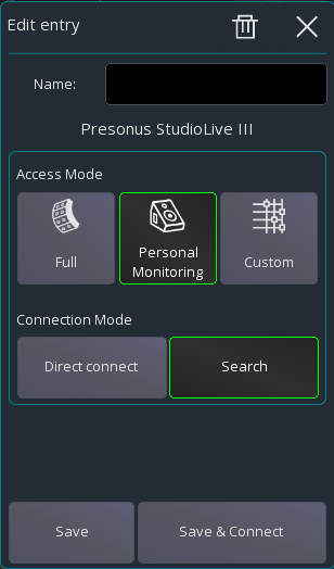 Monitor mode